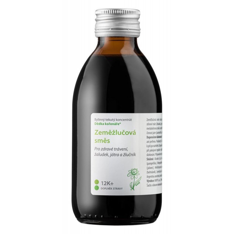 Dědek Kořenář Zeměžlučová směs tinktura 12K+ 200 ml